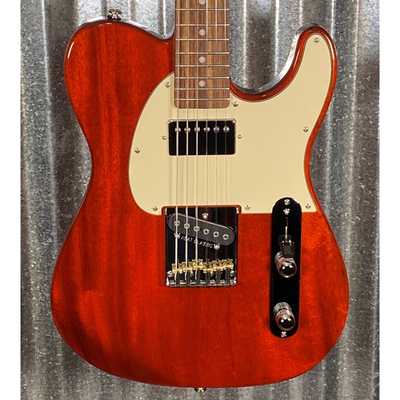 g-l-usa-custom-asat-classic-bluesboy-clear-orange-guitar-case-1039 G&L USA Custom ASAT Classic Bluesboy Clear Orange Guitar & Case #1039