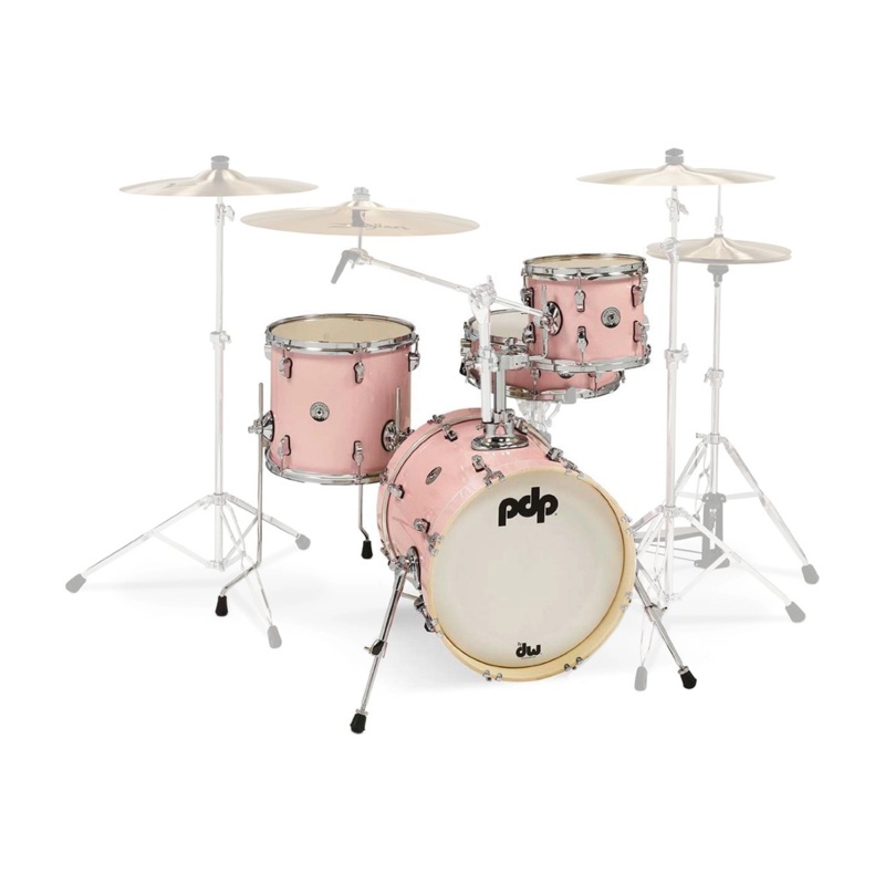 pdp-new-yorker-drum-kit-pale-rose-sparkle PDP New Yorker Drum Kit - Pale Rose Sparkle