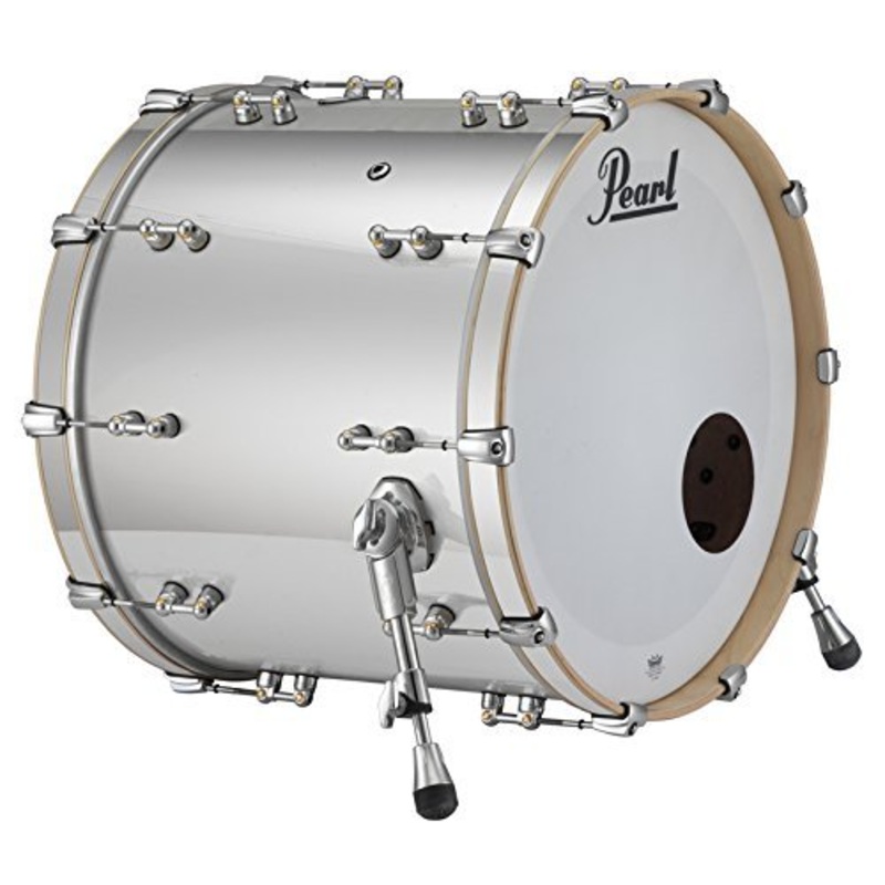 pearl-music-city-custom-pure-26-x16-bass-drum-w-o-bb3-mount-mirror-chrome Pearl Music City Custom Pure 26"x16" Bass Drum w/o BB3 Mount MIRROR CHROME