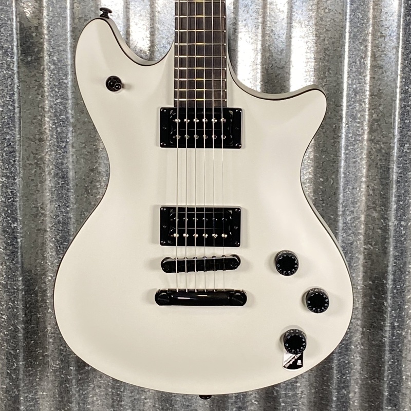 schecter-jerry-horton-tempest-papa-roach-satin-white-guitar-0687 Schecter Jerry Horton Tempest Papa Roach Satin White Guitar #0687