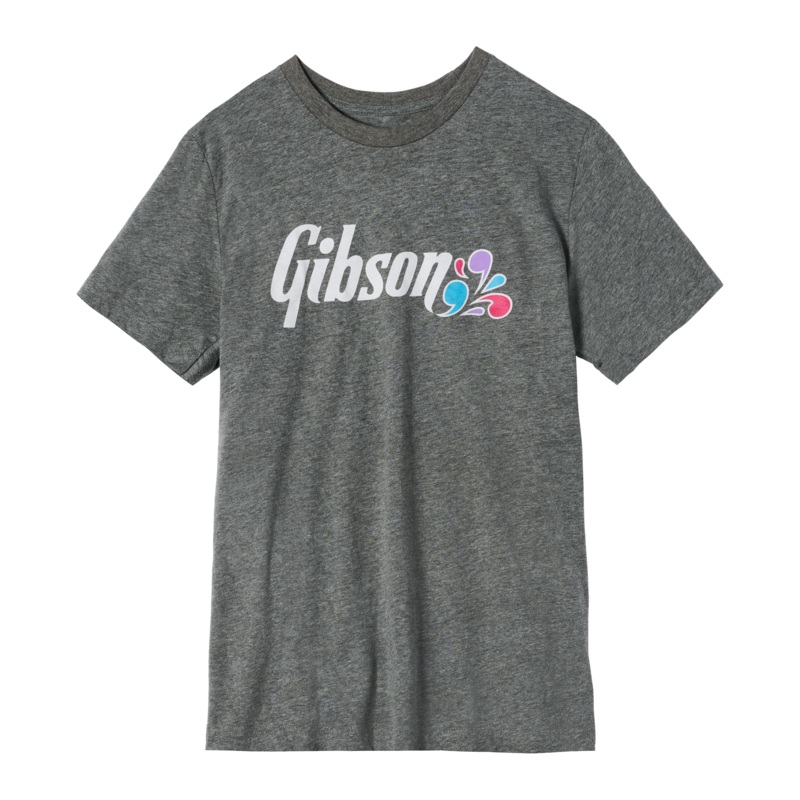 gibson-floral-tee-dark-gray Gibson Floral Tee Dark Gray