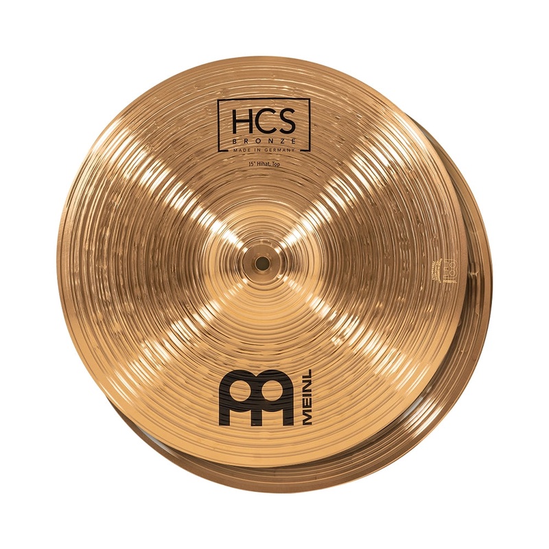 meinl-hcs-bronze-15-hi-hat-cymbals Meinl HCS Bronze 15" Hi-Hat Cymbals