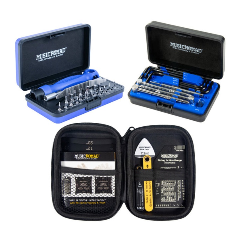 music-nomad-mn609-keep-it-simple-setup-kiss-starter-kit-bundle-6-pc-gauge-set-26-pc-guitar-tech-tool-set-11-pc-truss-rod-wrench-set Music Nomad MN609 KEEP IT SIMPLE, SETUP (KISS) Starter Kit Bundle - 6 pc. Gauge Set, 26 pc. Guitar Tech Tool Set, 11 pc. Truss Rod Wrench Set