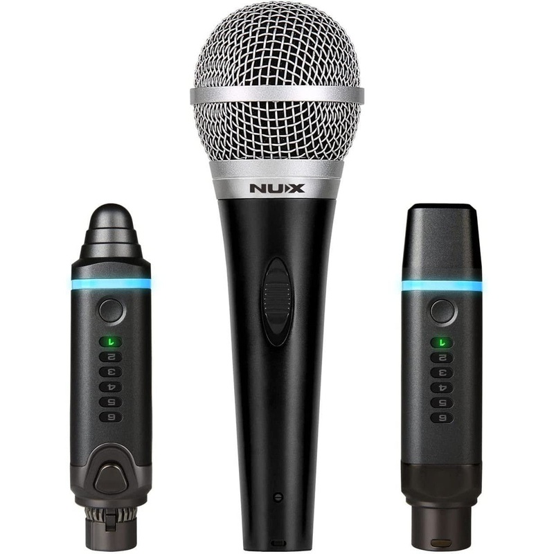 nux-b-3-plus-with-microphone-wireless-microphone-system-for-xlr-dynamic-microphone-b-3 NUX B-3 Plus with Microphone Wireless Microphone System for XLR Dynamic Microphone (B-3+)