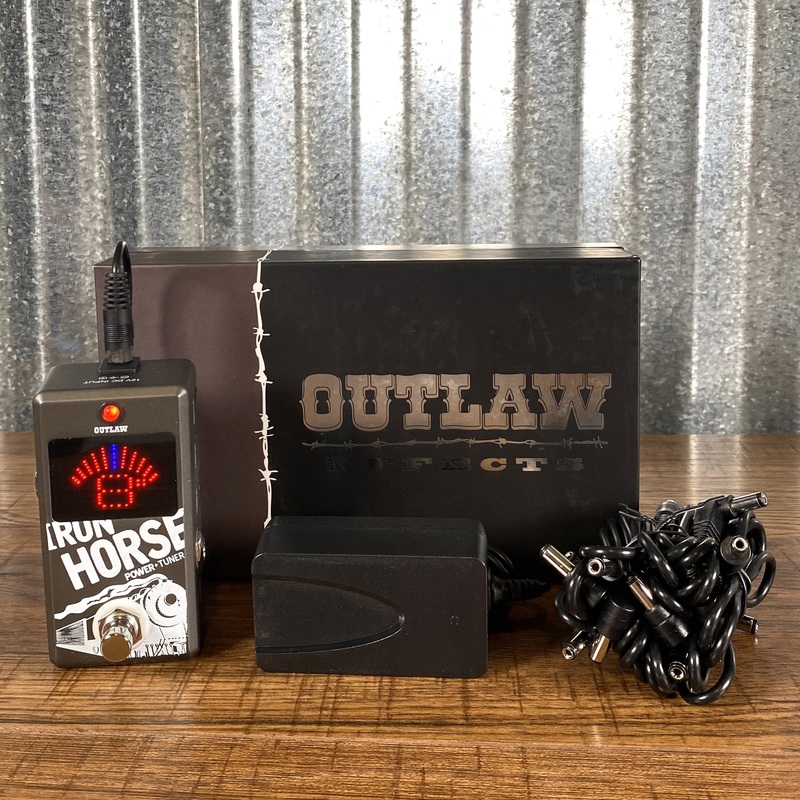 outlaw-effects-iron-horse-pedalboard-power-supply-cables-tuner-guitar-effect-pedal Outlaw Effects Iron Horse Pedalboard Power Supply & Cables + Tuner Guitar Effect Pedal