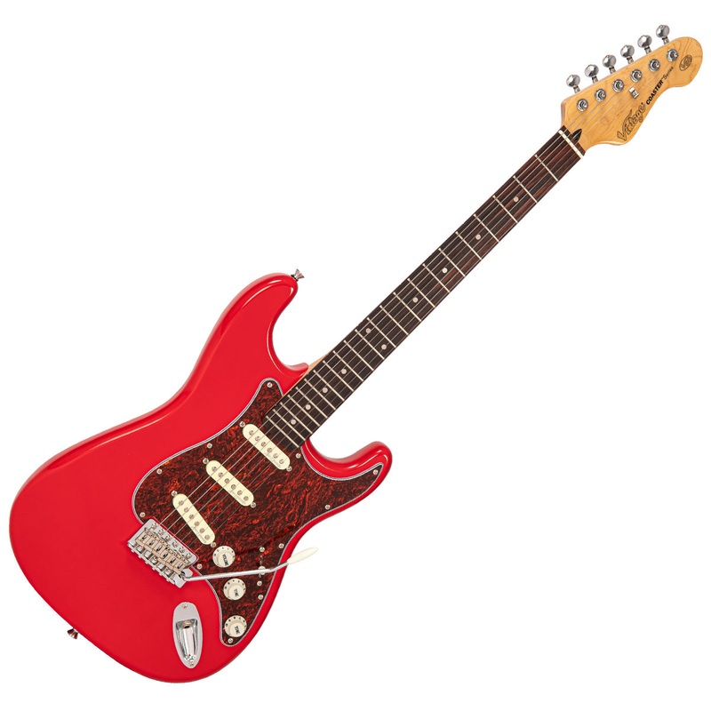 vintage-v60-coaster-series-electric-guitar-gloss-red Vintage V60 Coaster Series Electric Guitar ~ Gloss Red