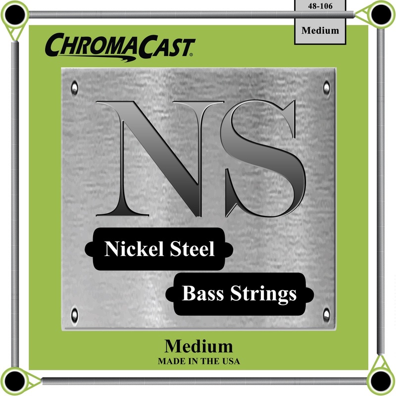 chromacast-nickel-steel-bass-guitar-strings-48-106-medium ChromaCast Nickel Steel Bass Guitar Strings, 48-106, Medium