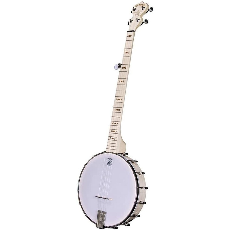 deering-goodtime-5-string-banjo-multicolored Deering Goodtime 5-String Banjo MultiColored