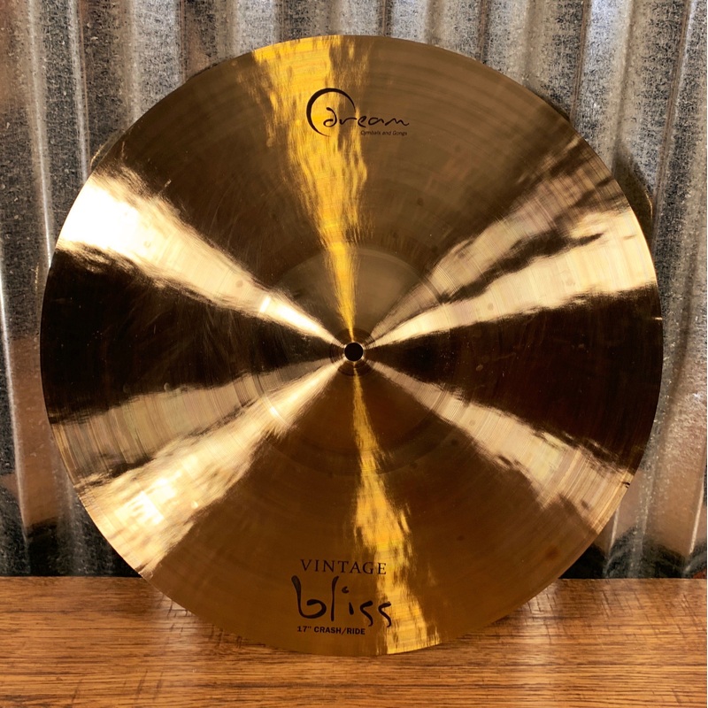 dream-cymbals-vbcrri17-vintage-bliss-hand-forged-hammered-17-crash-ride Dream Cymbals VBCRRI17 Vintage Bliss Hand Forged & Hammered 17" Crash Ride
