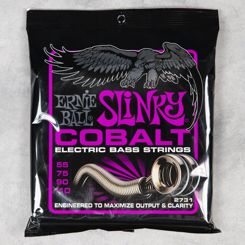 ernie-ball-power-slinky-cobalt-bass-strings-55-110 Ernie Ball Power Slinky Cobalt Bass Strings, 55-110