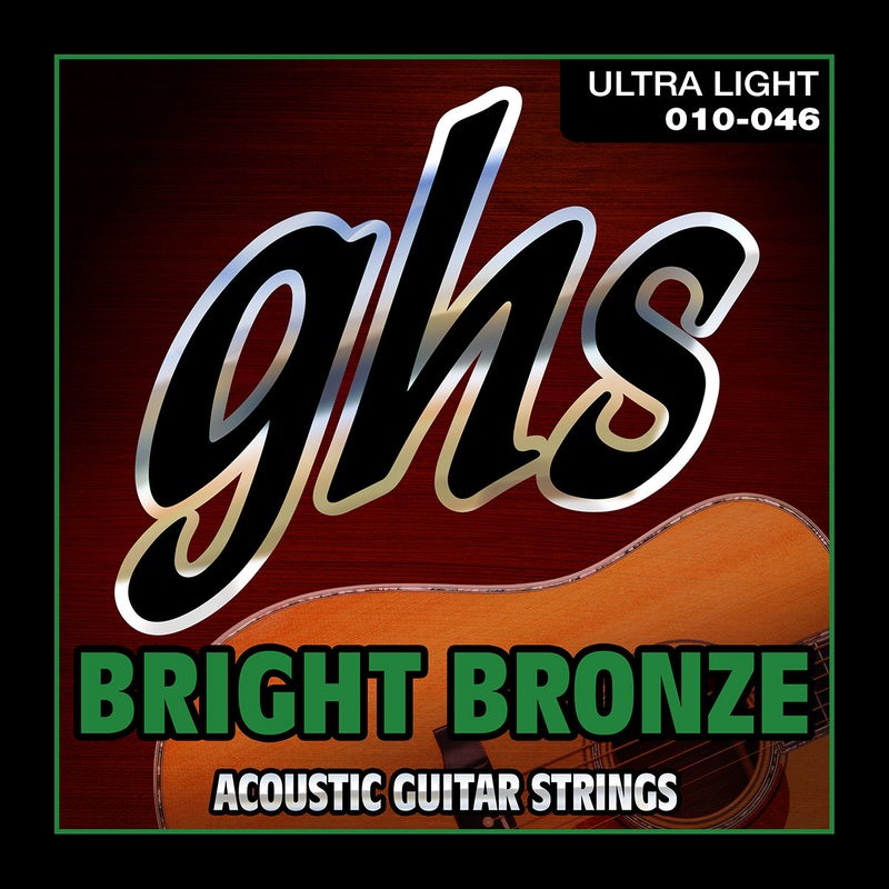ghs-bright-bronze-acoustic-guitar-string-set-10-46-ultra-light-bb10u GHS Bright Bronze Acoustic Guitar String Set - 10-46 Ultra Light BB10U