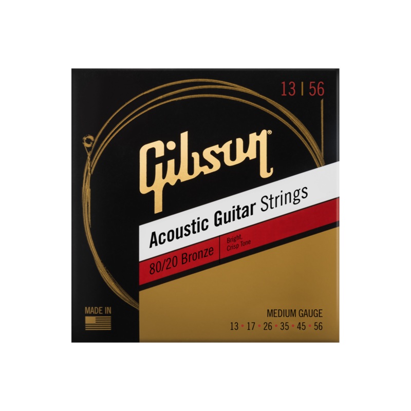 gibson-80-20-bronze-acoustic-guitar-strings-medium-gauge Gibson 80/20 Bronze Acoustic Guitar Strings, Medium Gauge