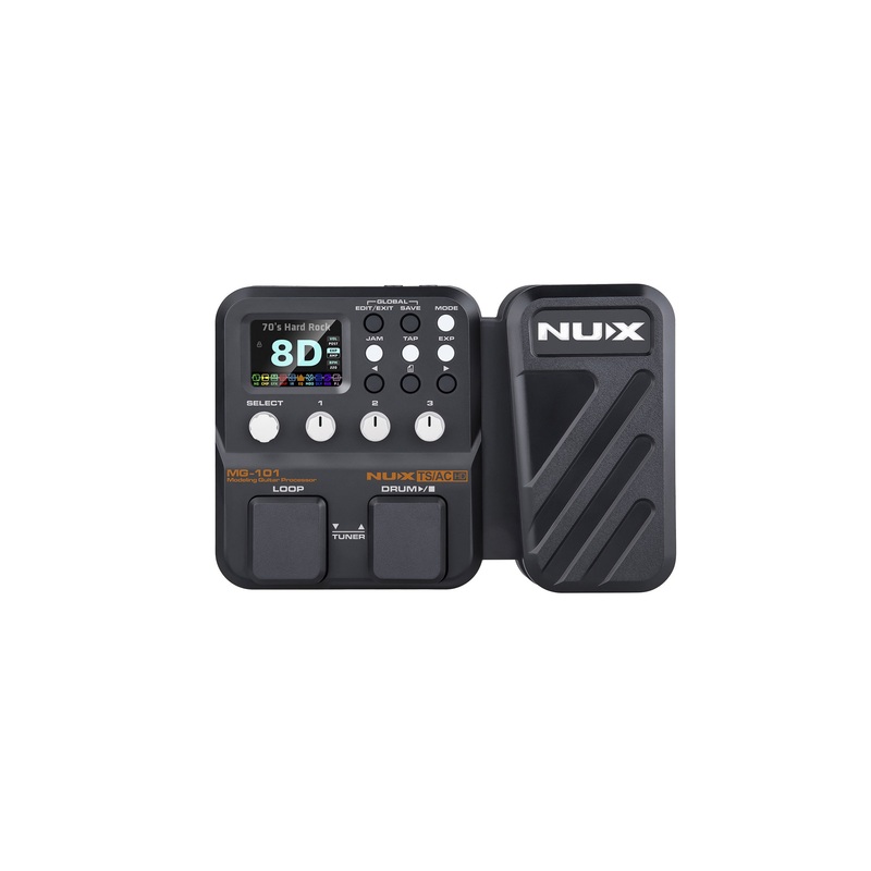 nux-mg-101-amp-modeler-and-multi-effects-processor NUX MG-101 Amp Modeler and Multi Effects Processor