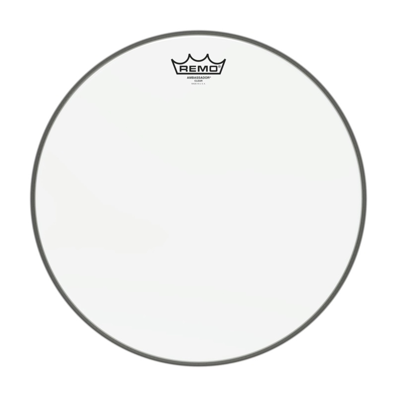 remo-15-ambassador-clear-drumhead Remo 15" Ambassador Clear Drumhead