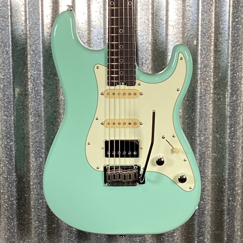 schecter-nick-johnston-traditional-hss-10th-anniversary-atomic-green-guitar-0981 Schecter Nick Johnston Traditional HSS 10th Anniversary Atomic Green Guitar #0981