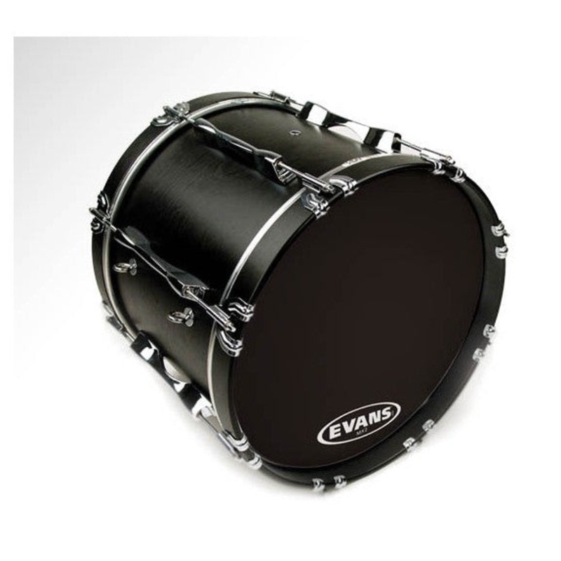 evans-mx1-black-bass-drum-heads Evans MX1 Black Bass Drum Heads