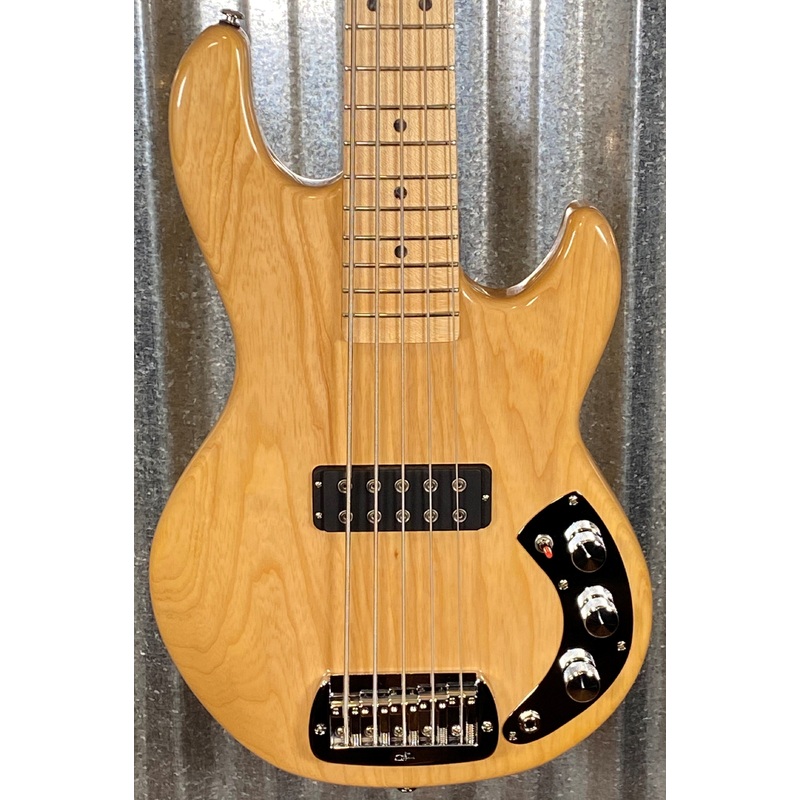 g-l-usa-clf-research-l-1000-s750-5-string-bass-natural-case-5023 G&L USA CLF Research L-1000 S750 5 String Bass Natural & Case #5023