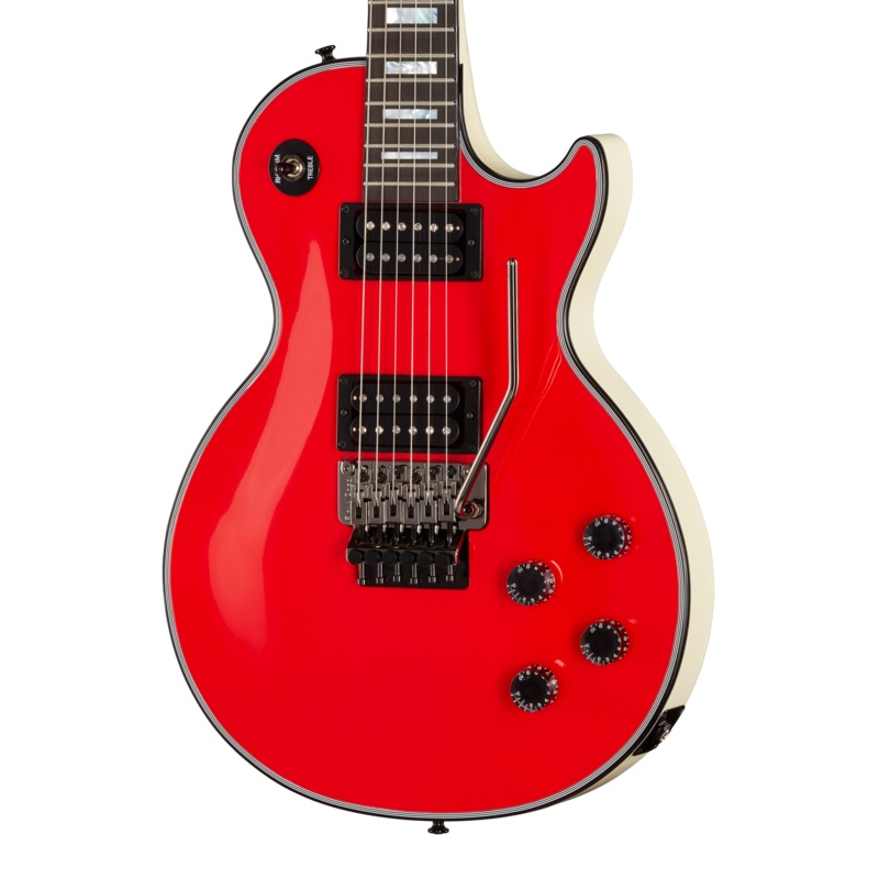 gibson-custom-les-paul-axcess-custom-racing-red-and-classic-white Gibson Custom Les Paul Axcess Custom, Racing Red and Classic White