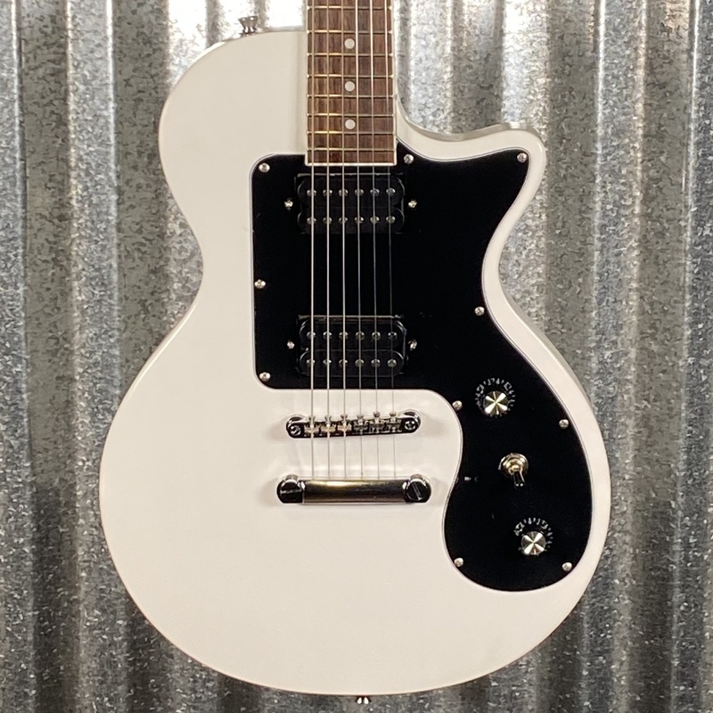 musily-mlp-1-lp-style-hh-white-guitar-011420260001-used Musily MLP-1 LP Style HH White Guitar #011420260001 Used