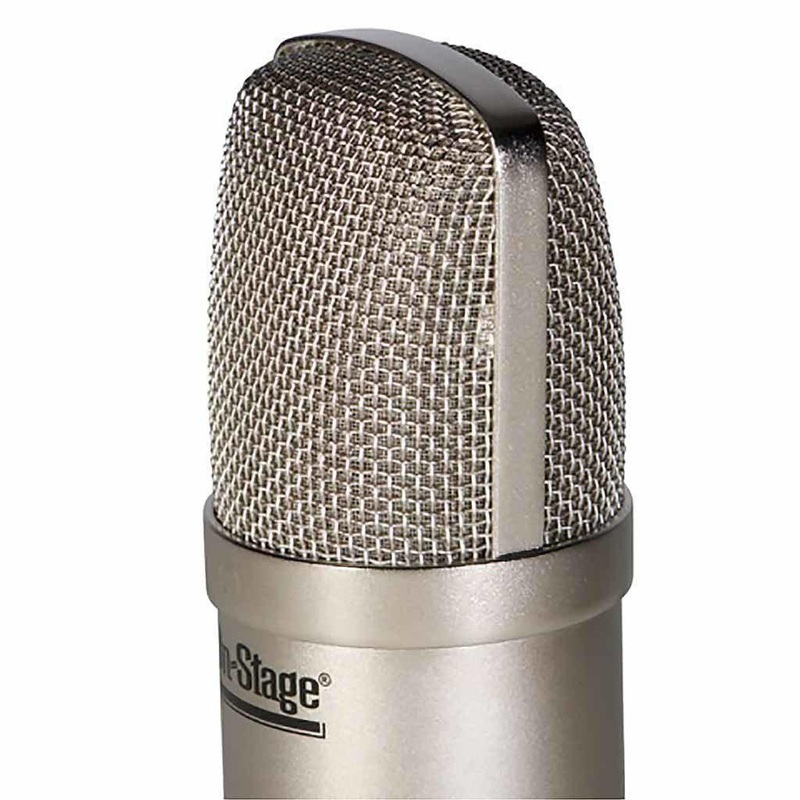 on-stage-as800-studio-condenser-microphone-with-case On-Stage AS800 Studio Condenser Microphone With Case