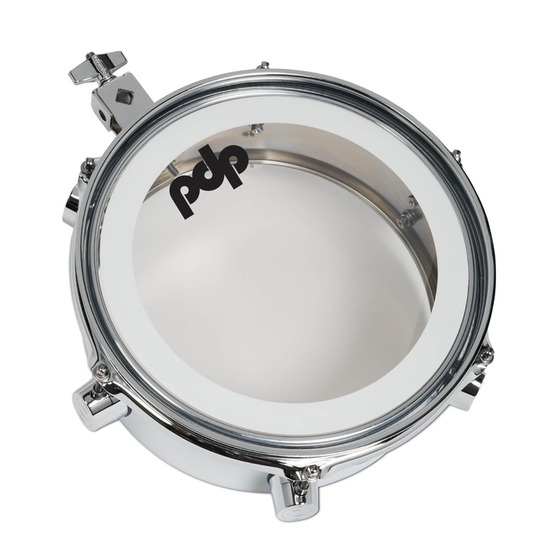 pacific-drums-by-dw-mini-timbale-chrome-plated-steel-4x10 Pacific Drums by DW Mini Timbale, Chrome Plated Steel, 4X10