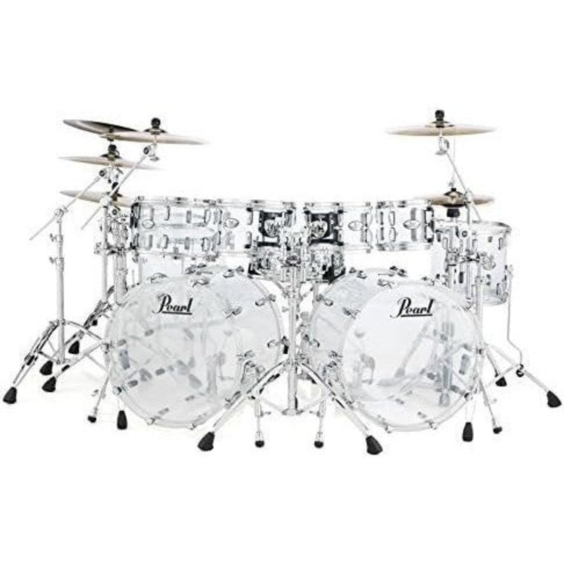 pearl-crystal-beat-bass-drum-20-x-15-inch-ultra-clear Pearl Crystal Beat Bass Drum - 20 x 15 inch - Ultra Clear