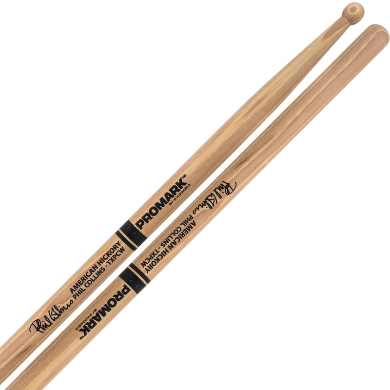 promark-txpcw-phil-collins-signature-hickory-drumsticks Promark TXPCW Phil Collins Signature Hickory Drumsticks