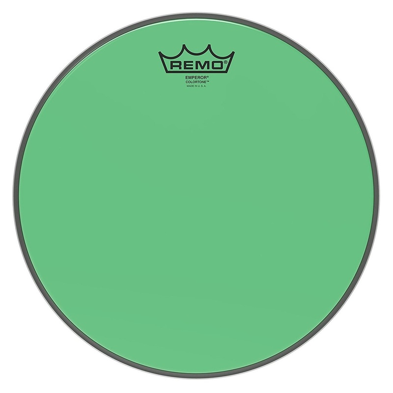 remo-emperor-colortone-green-drum-head-12 Remo Emperor Colortone Green Drum Head 12"