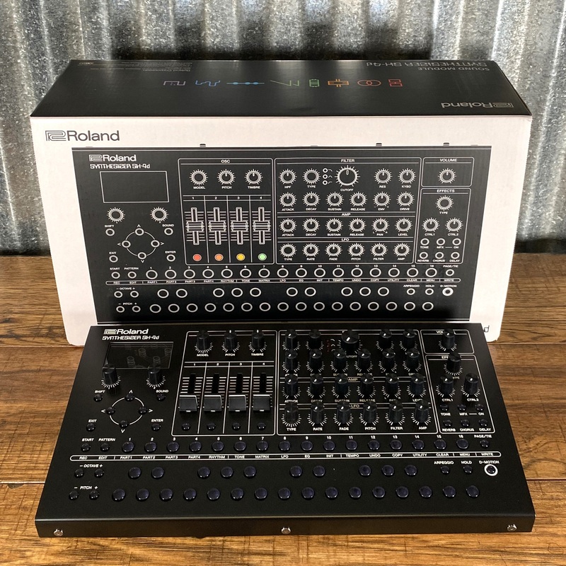 roland-sh-4d-eleven-osc-model-desktop-synthesizer-sequencer Roland SH-4D Eleven OSC Model Desktop Synthesizer Sequencer
