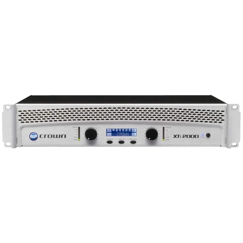 crown-xti-2000-power-amp-with-road-case-rental-only Crown Xti 2000 Power Amp with Road Case (RENTAL ONLY)