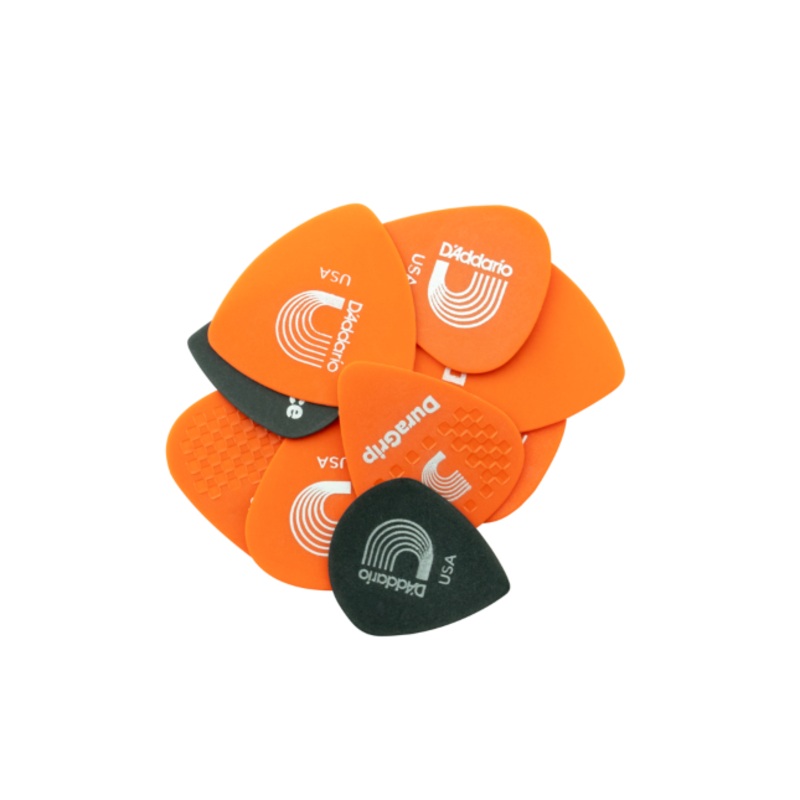 d-addario-duralin-assorted-shapes-and-sizes-guitar-pick-packs-light-xdor2-10 D'Addario Duralin Assorted Shapes and Sizes Guitar Pick Packs Light - XDOR2-10
