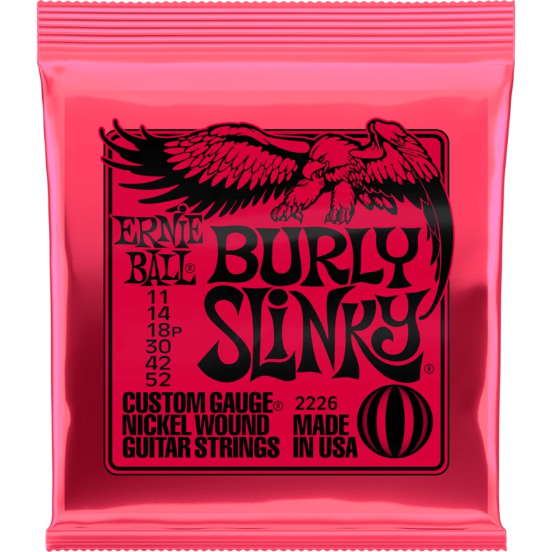 ernie-ball-burly-slinky-nickel-electric-2226-011-052 Ernie Ball Burly Slinky Nickel Electric 2226 .011-.052