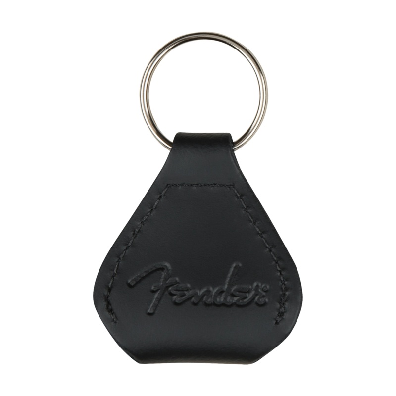fender-leather-pick-holder-keychain Fender Leather Pick Holder Keychain
