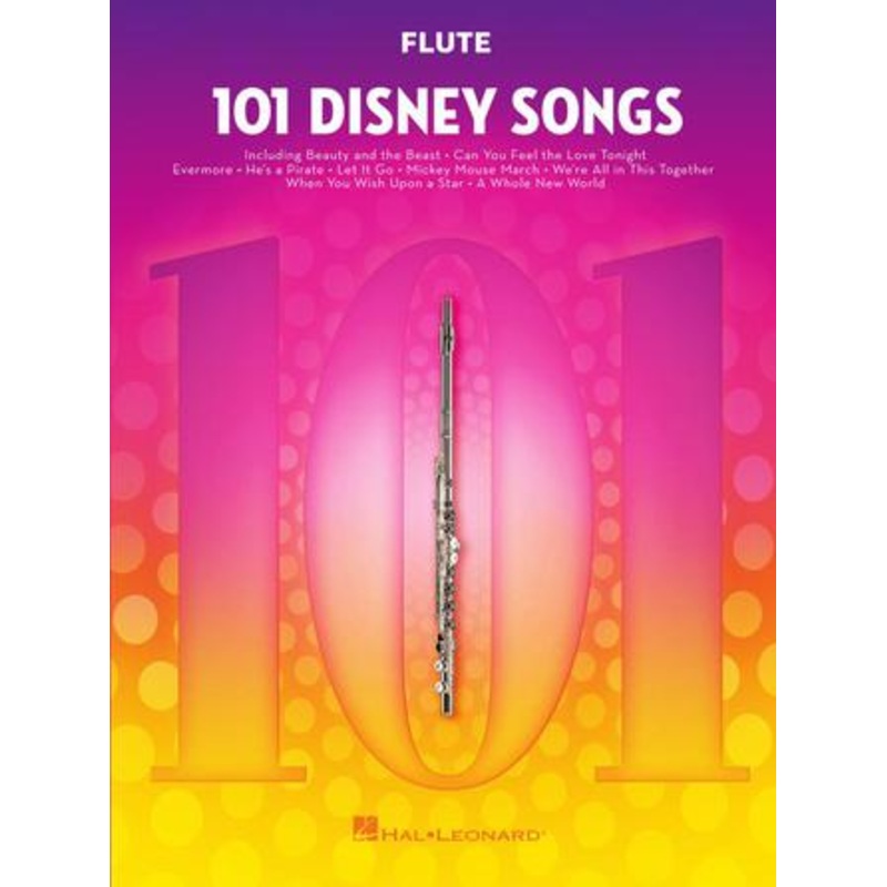 hal-leonard-00244104-101-disney-songs-flute Hal Leonard 00244104 101 Disney Songs Flute