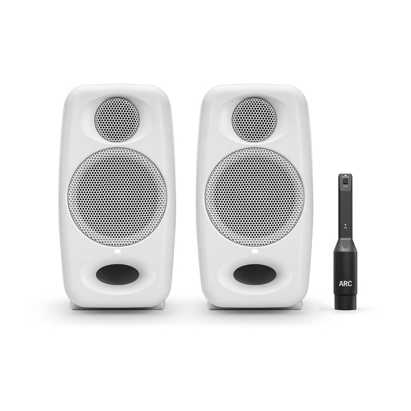ik-multimedia-iloud-micro-monitor-pro-pair-white IK Multimedia iLoud Micro Monitor Pro Pair - White