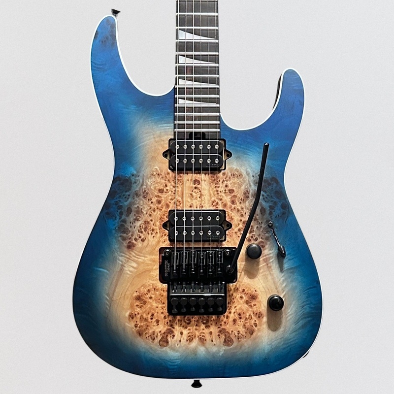 jackson-mj-series-dinky-dkrp-electric-guitar-japan-2025-transparent-blue-burst Jackson MJ Series Dinky DKRP Electric Guitar Japan 2025 - Transparent Blue Burst
