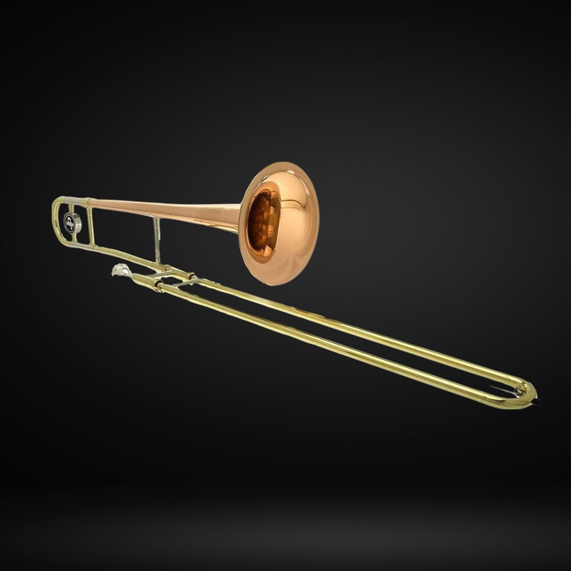 john-packer-jp131r-bb-tenor-trombone-w-case-gold-lacquer John Packer JP131R Bb Tenor Trombone w/Case, Gold Lacquer
