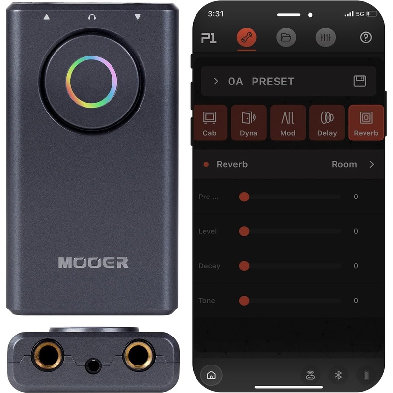 mooer-prime-p1-intelligent-pedal-space-grey MOOER Prime P1 Intelligent Pedal Space Grey