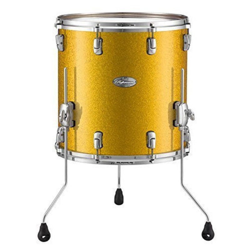 pearl-music-city-custom-16-x14-floor-tom-rf1614f-c423-drum-vintage-gold-sparkle Pearl Music City Custom 16"x14" Floor Tom RF1614F/C423 Drum VINTAGE GOLD SPARKLE