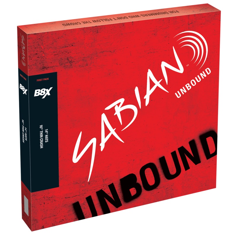 sabian-b8x-first-pack-w-14-hats-16-crash-45011x Sabian - B8X First Pack w/14" Hats, 16" Crash - 45011X