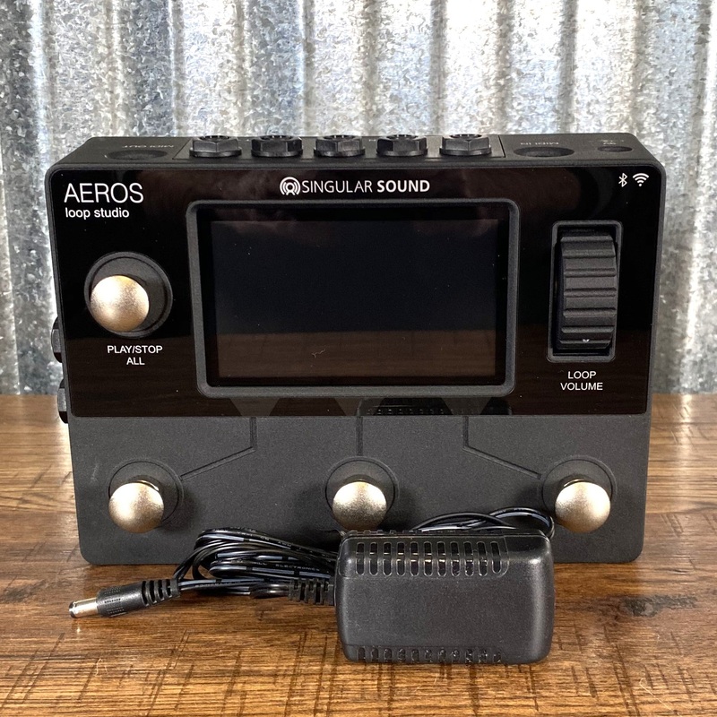 singular-sound-aeros-loop-studio-guitar-effect-pedal-looper-used Singular Sound Aeros Loop Studio Guitar Effect Pedal Looper Used