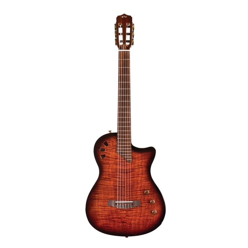 crdoba-stage-thinbody-nylon-acoustic-electric-guitar-edgeburst Crdoba Stage Thinbody Nylon Acoustic-Electric Guitar - Edgeburst