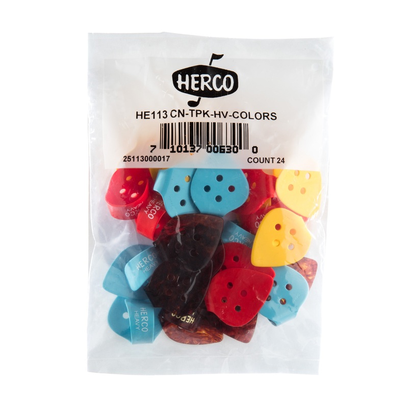 dunlop-herco-flat-guitar-thumbpick-refill-bag-24-pack-heavy-he113 DUNLOP HERCO FLAT GUITAR THUMBPICK REFILL BAG 24-PACK HEAVY - HE113