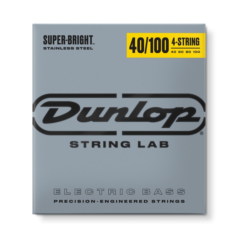 dunlop-super-bright-stainless-steel-electric-bass-strings-long-scale-set-4-string-40-100-light-dbsbs40100 Dunlop Super Bright Stainless Steel Electric Bass Strings Long Scale Set - 4-String 40-100 Light DBSBS40100