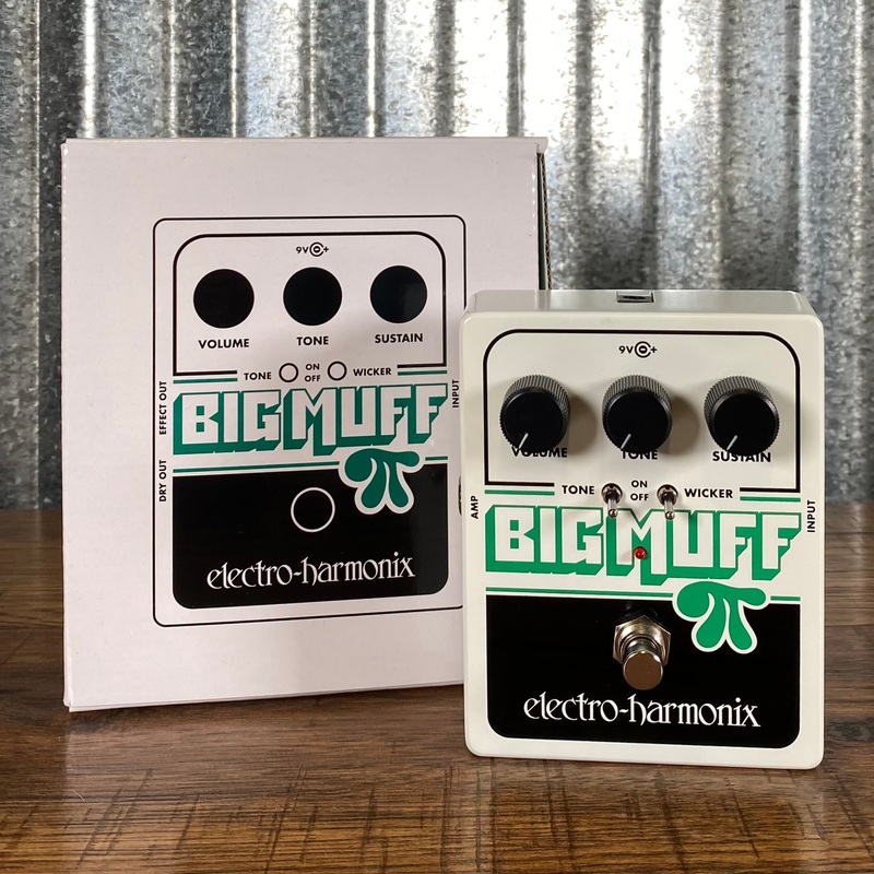 electro-harmonix-ehx-big-muff-pi-with-tone-wicker-distortion-sustainer-guitar-effect-pedal Electro-Harmonix EHX Big Muff PI with Tone Wicker Distortion Sustainer Guitar Effect Pedal