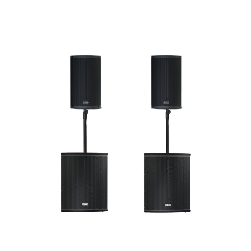 fbt-x-4000-package-v2-active-pa-system-with-dual-subs-speakers FBT X 4000 Package V2 - Active PA System with Dual Subs & Speakers