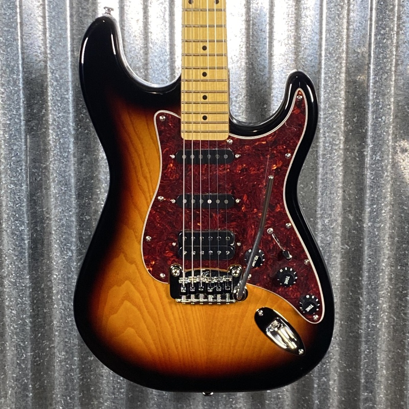 g-l-tribute-legacy-hss-3-tone-sunburst-guitar-2630-used G&L Tribute Legacy HSS 3 Tone Sunburst Guitar #2630 Used