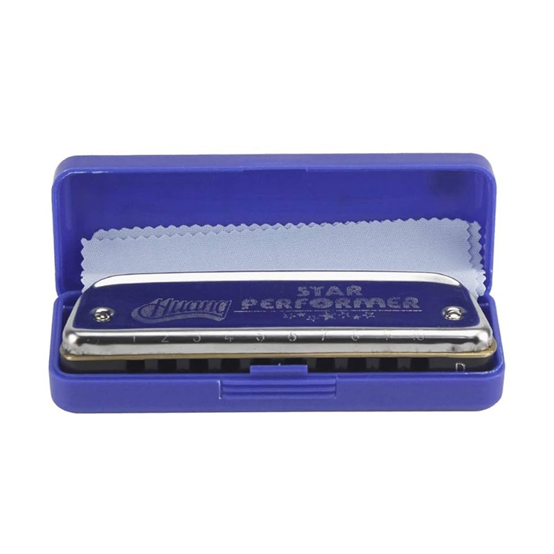 huang-h102c-star-performer-harmonica-key-of-a Huang H102C Star Performer Harmonica Key of A