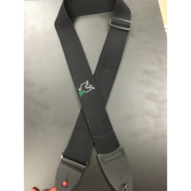 lm-cs-2do-dove-cotton-guitar-strap LM CS-2DO Dove Cotton Guitar Strap