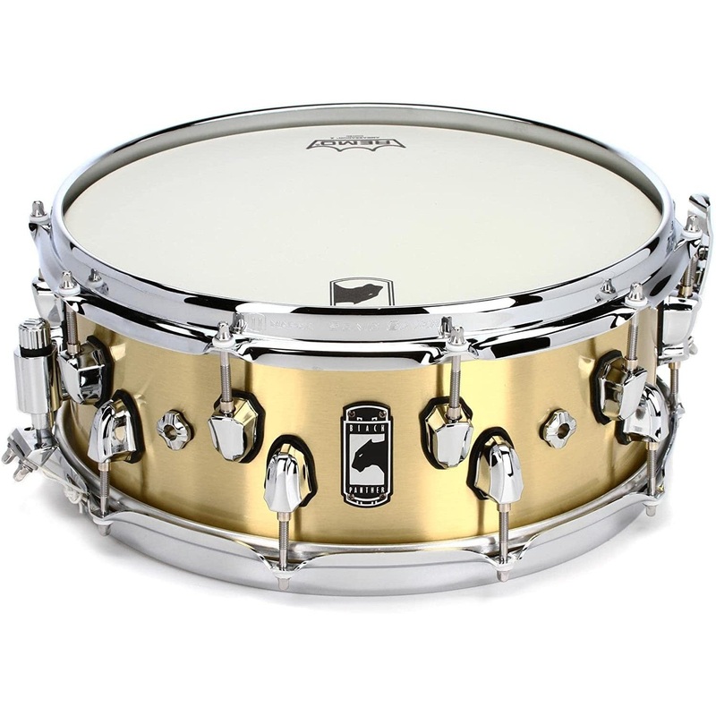 mapex-black-panther-metallion-snare-drum-14-x-5-5-inch-brass Mapex Black Panther Metallion Snare Drum - 14 x 5.5 inch - Brass